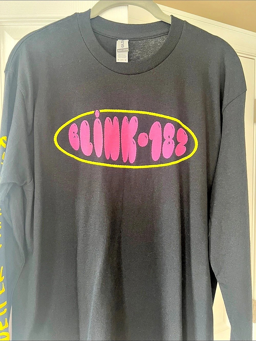 Gildan Blink-182 Live On Tour Long Sleeve T-Shirt Tee Medium